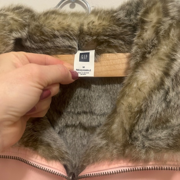 Reversible Fur Winter Vest - Picture 2 of 7